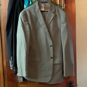 Brown suit
